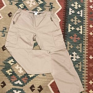REI Women’s Convertible Tan Cargo Pants